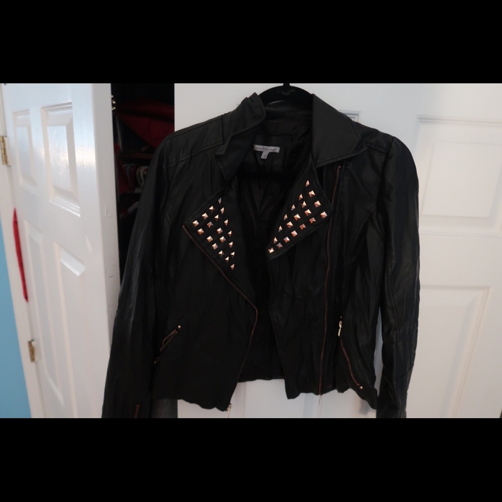 Leather jacket